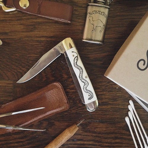 scrimshaw knife kit