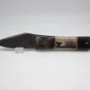 scrimshaw fishing knife with scaling blade artisan hawaii