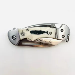 Knife - Myerchin Rigging Knife w/Scrimshaw - Small