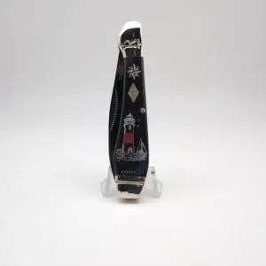 Knife - Rough Rider Pocket Knife w/Scrimshaw (Lighthouse & Sailboat)