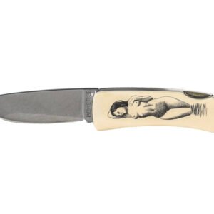 Nude Portrait on Boker Knife