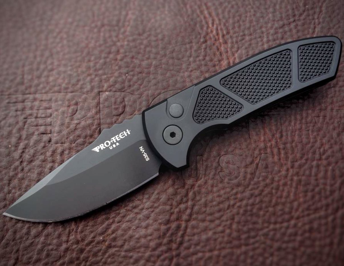 ProTech Automatic Knife - LG407 Les George Short Bladed Rockeye