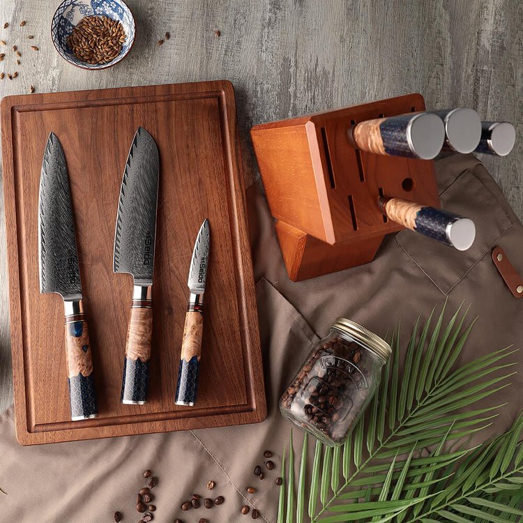 damascus kitchen knife set damascus kitchen knife set